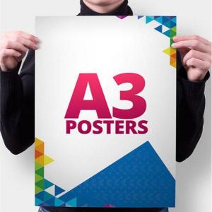 CARTAZ A3 Couchê 90g 30X42 4X0 Brilho Corte Reto Prazo de produção pode variar de acordo com quantidade comprada!